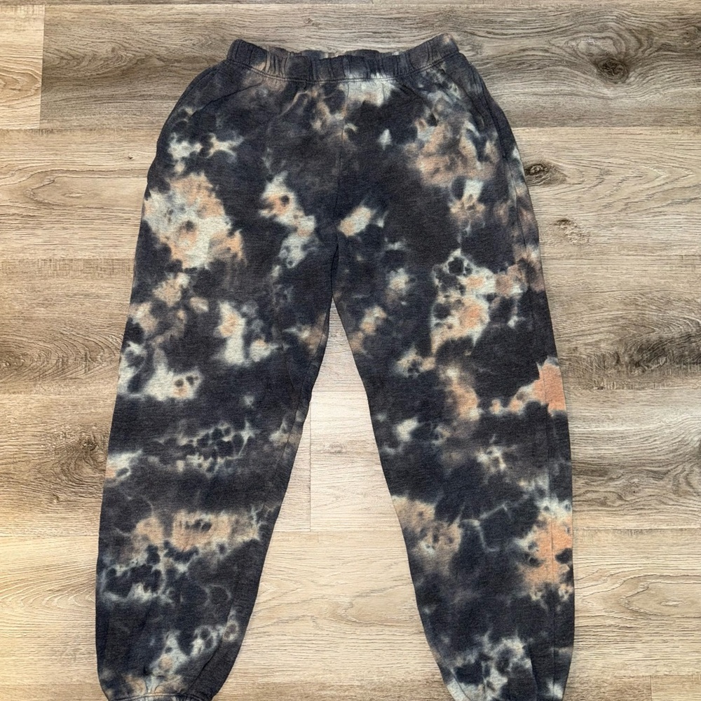 Womens Tie-Dye Jogger Pants